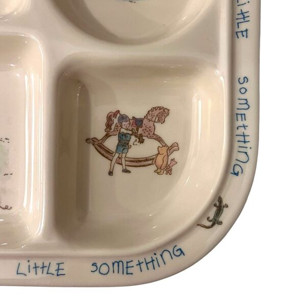 Vintage Winnie the Pooh Selandia Melamine Kids Tray Time for a Little Something - Picture 4 of 7